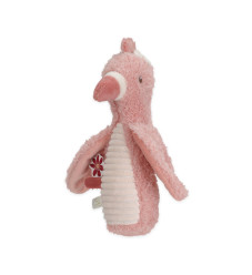 Little Dutch Υφασμάτινη Κουδουνίστρα Flamingo GRS