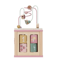 Little Dutch Ξύλινος Κύβος Δραστηριοτήτων με Προγραφή Fairy Garden FSC