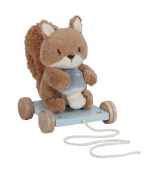 Little Dutch Ξύλινη Τρεχαλίτσα με Σκιουράκι FSC