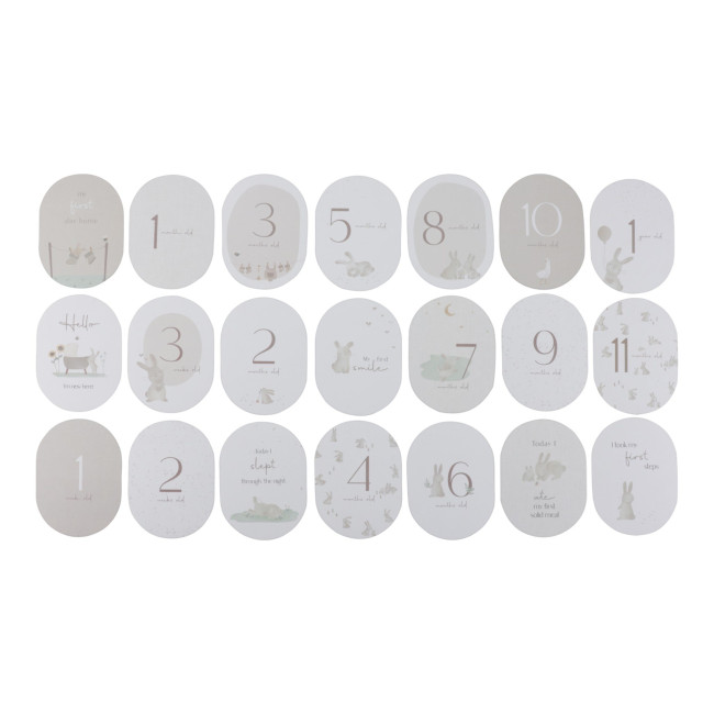 Little Dutch Αναμνηστικές Κάρτες Milestone Cards Baby Bunny