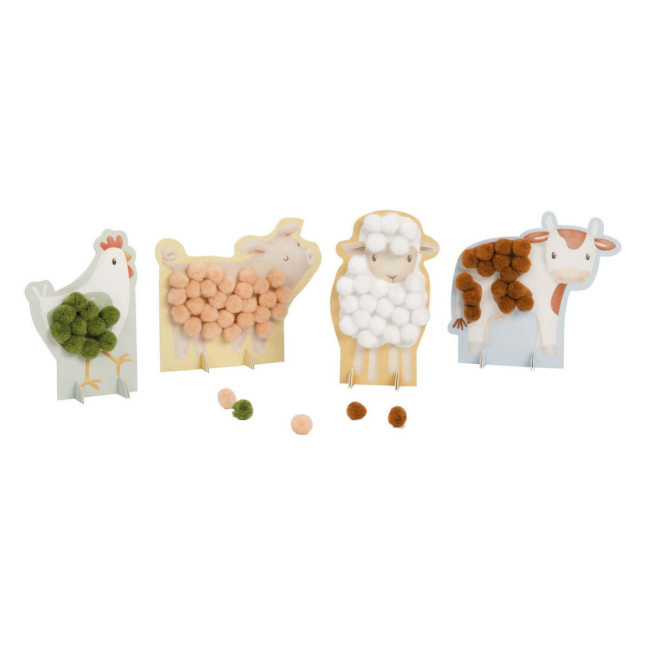 Little Dutch Κάρτες Με Pom Pom Little Farm