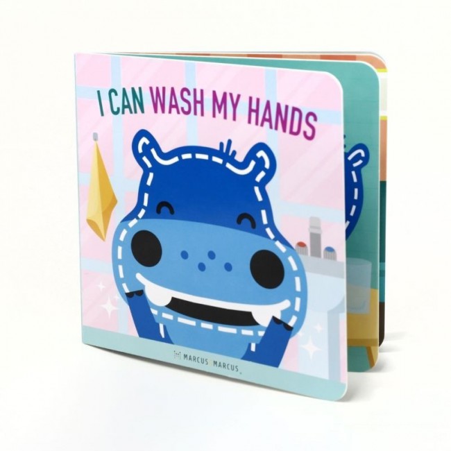 Marcus&Marcus Βιβλίο Εκπαιδευτικό Στα Αγγλικά "I can wash my hands"