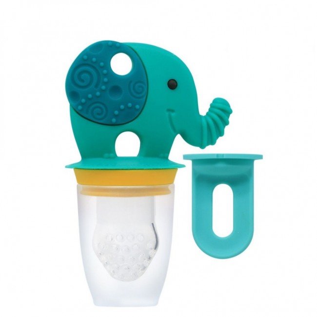 Marcus&Marcus Αυτοτροφοδότης Σιλικόνης 3 σε 1 Self Feeder N Pop 6m+ Ελεφαντάκι