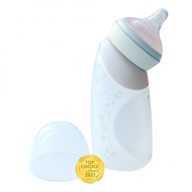 Marcus&Marcus Μπιμπερό Σιλικόνης 2 σε 1 X-SOFT Αποθήκευσης 240ml Μέντα