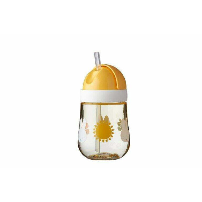 Mepal Εκπαιδευτικό Ποτηράκι Με Καλαμάκι 300ml Miffy