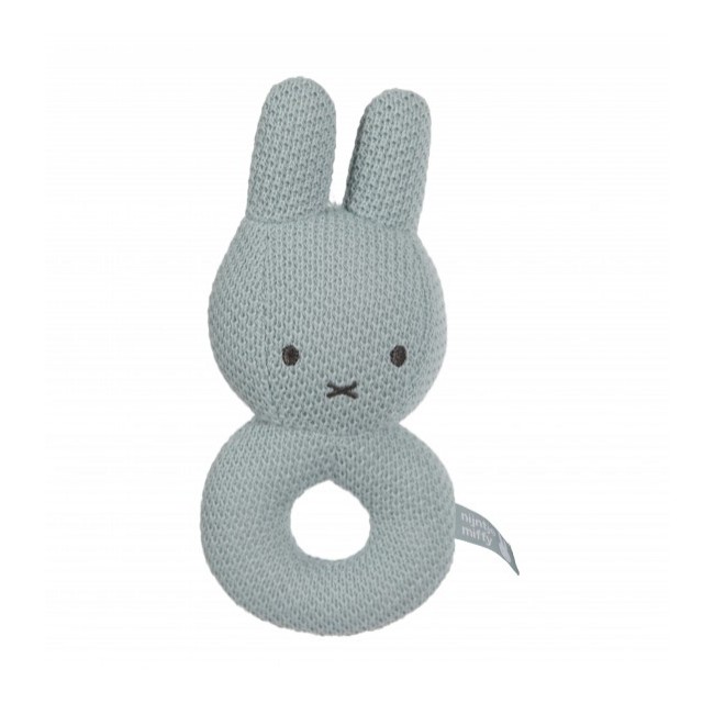Miffy Υφασμάτινη Κουδουνίστρα Miffy Mint