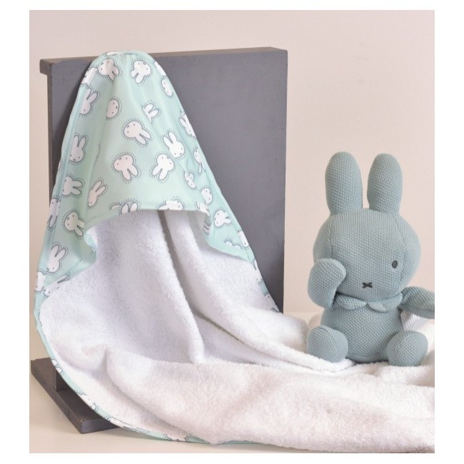 Miffy Μπουρνούζι Τρίγωνο Des. 53 Εμπριμέ Μέντα