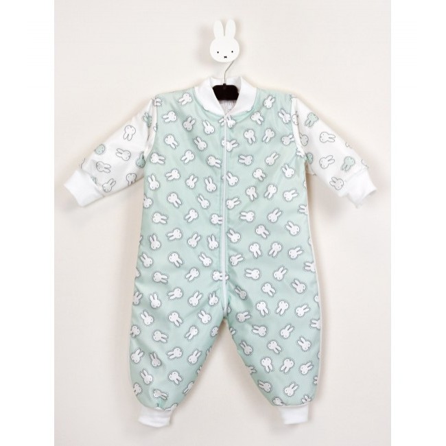 Miffy Υπνοφόρμα Νο2 - 2.5 tog Des. 53 Εμπριμέ Μέντα