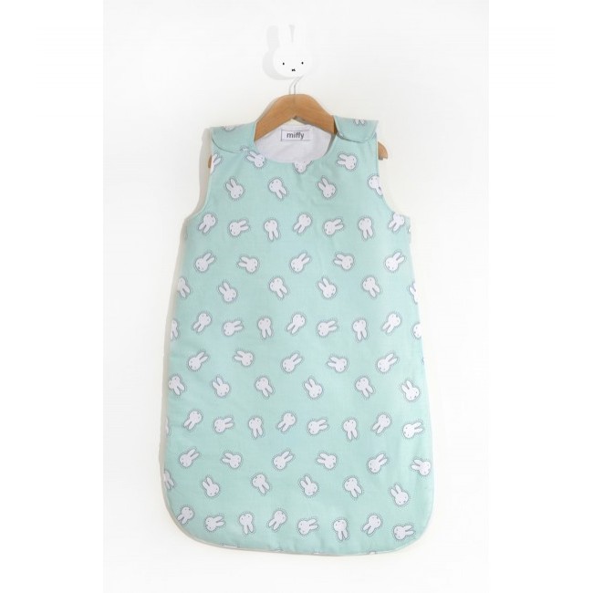 Miffy Υπνόσακος Αμάνικος 2.5 Tog 70cm Des. 53 Εμπριμέ Μέντα