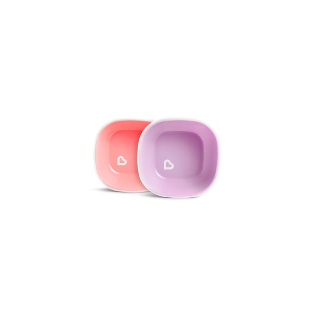 Munchkin Splash Μπολάκια 2τμχ. Pink/Purple