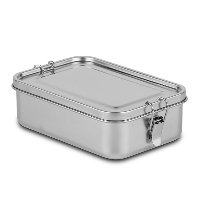 Nava Δοχείο Φαγητού Ανοξείδωτο Ορθογώνιο We Care 1400ml