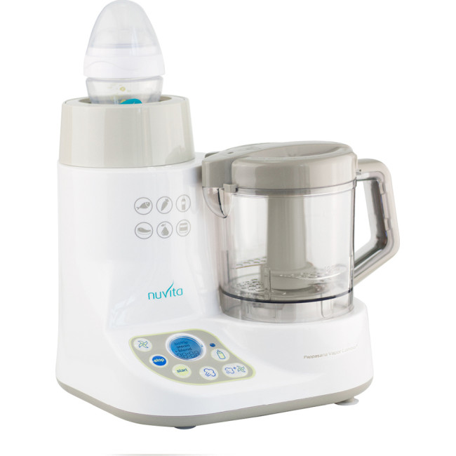 Nuvita Θερμαντήρας Τροφίμων Και Μπουκαλιών - Pappasana Vapor Combo 6σε1