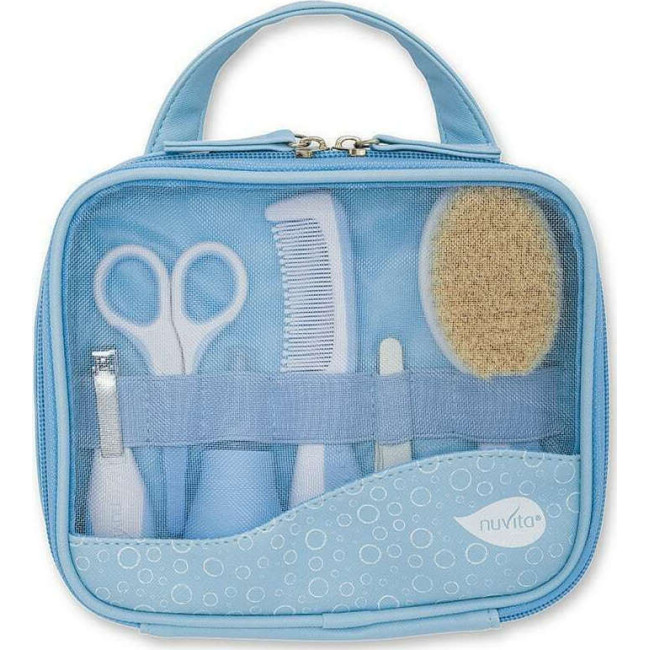 Nuvita Σετ Περιποίησης Για Τη Φροντίδα Του Μωρού Powder Blue