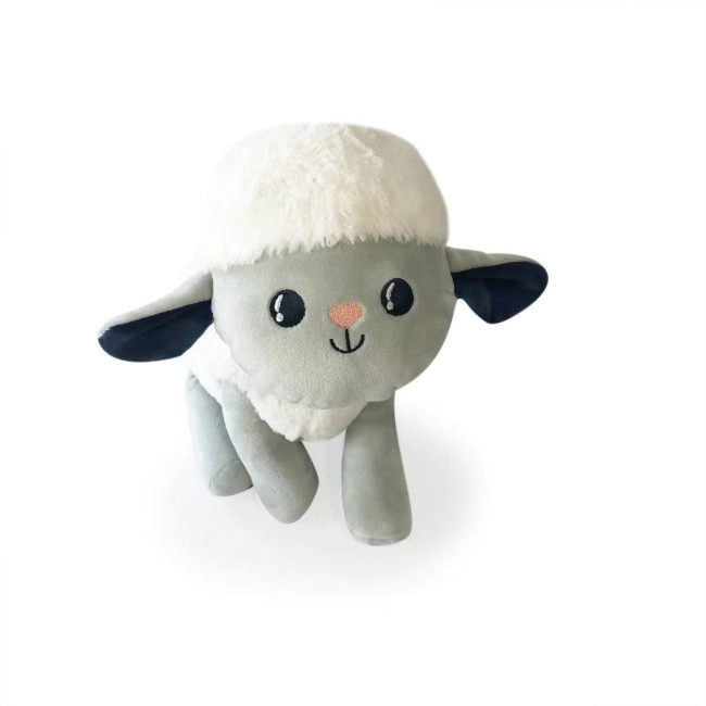 Pabobo Soso-Sheep01 Υφασμάτινο Προβατάκι Milo Με Λευκούς Ήχους & Μουσική
