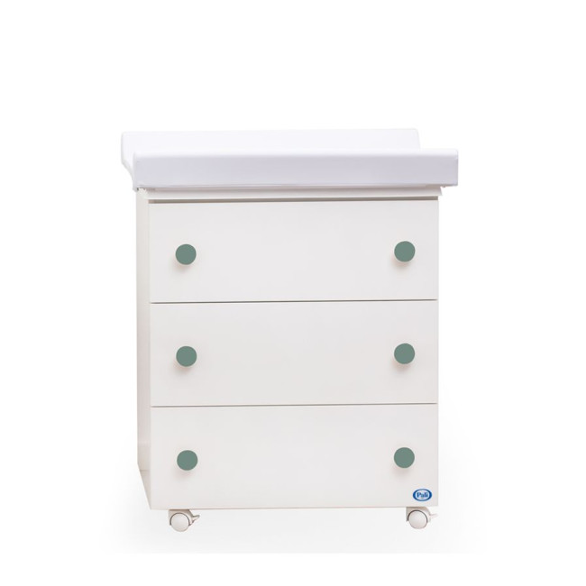 Pali Μπανάκι - Αλλαξιέρα Astrid Bianco-Verde 76x45x90cm