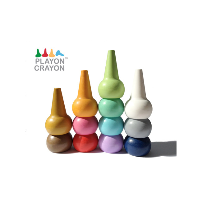 Playon Crayon Κηρομπογιές Για Τα Μικρά Χεράκια Παστέλ Χρώματα