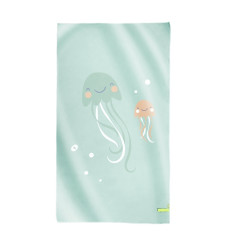 Saro Πετσέτα Παραλίας Microfiber Jellyfish 75x140εκ.