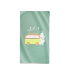 Saro Πετσέτα Παραλίας Microfiber Aloha 90x160εκ.