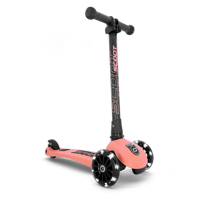 Scoot & Ride Παιδικό Πατίνι Highwaykick 3 LED Για 3-6 Ετών Peach