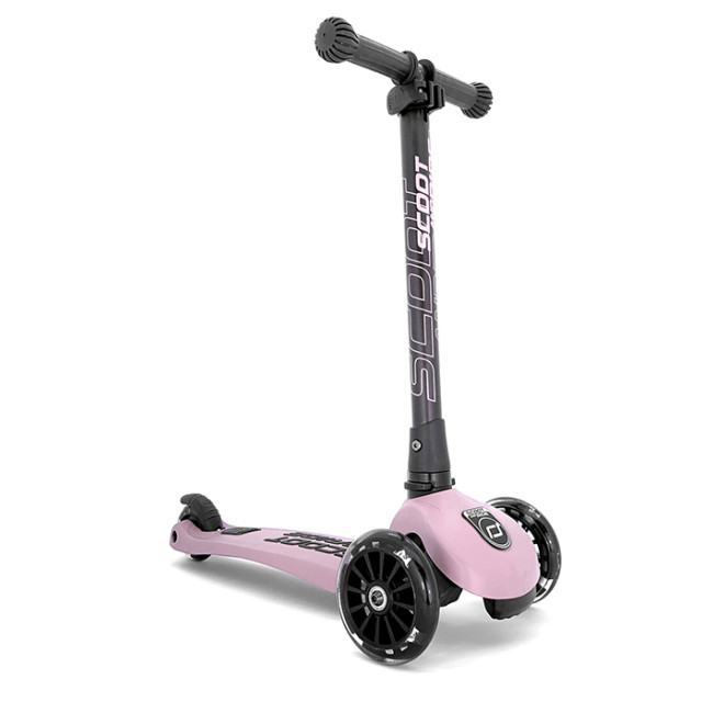 Scoot & Ride Παιδικό Πατίνι Highwaykick 3 LED Για 3-6 Ετών Rose