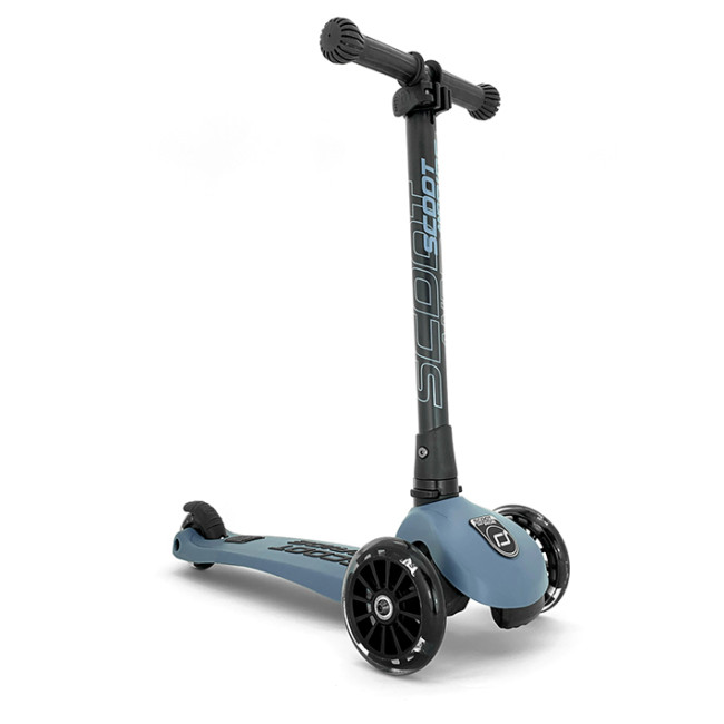 Scoot & Ride Παιδικό Πατίνι Highwaykick 3 LED Για 3-6 Ετών Steel