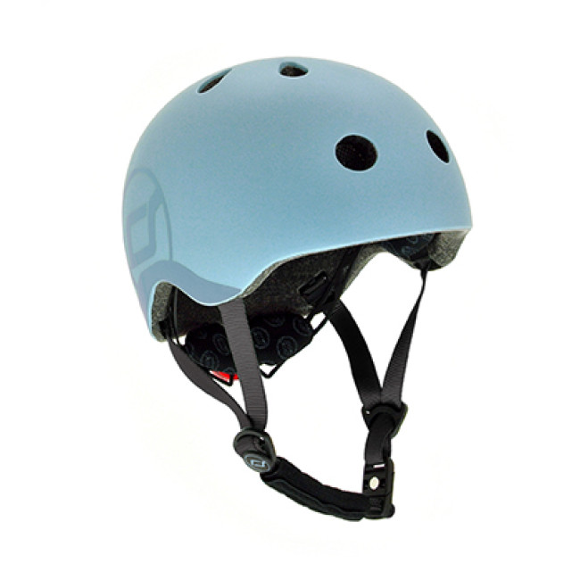 Scoot & Ride Παιδικό Κράνος S-M (51-55εκ.) Steel