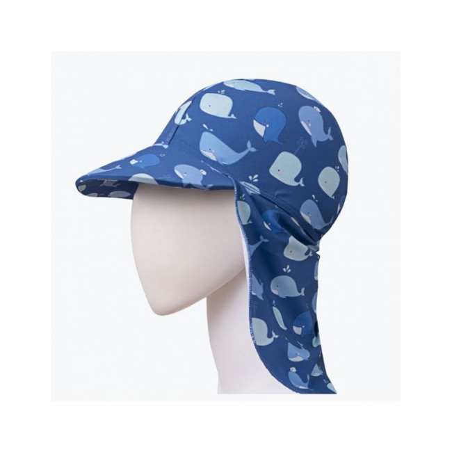 SlipStop Αντιηλιακό Καπέλο UV Blue Whales