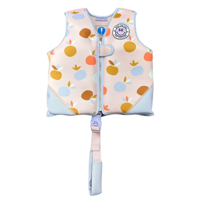 Swim Essentials Σωσίβιο Γιλέκο Κολύμβησης Με Ιμάντα Ασφαλείας Για Παιδιά 3-6 ετών Summer Fruits