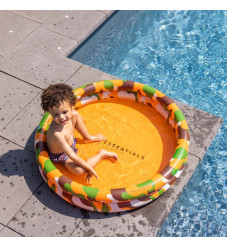 Swim Essentials Φουσκωτή Πισίνα Μωρού 100 εκ με 2 Αεροθαλάμους - Camouflage