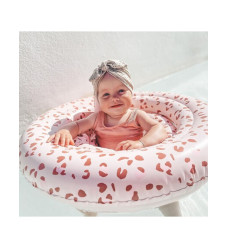 Swim Essentials Παιδικό Σωσίβιο με Κάθισμα 69εκ - Old Pink Leopard