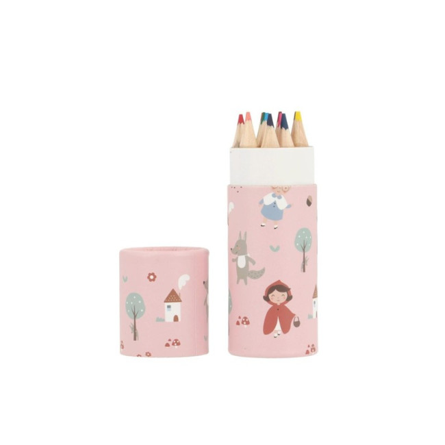 Tutete Σετ Ξυλομπογιές σε Θήκη Little Red