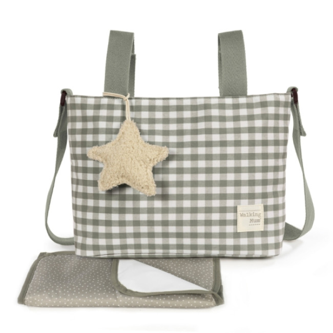 Walking Mum Τσάντα Αλλαξιέρα Mini Caetana Λαδί Walking Mum Τσάντα Αλλαξιέρα Mini Caetana Λαδί