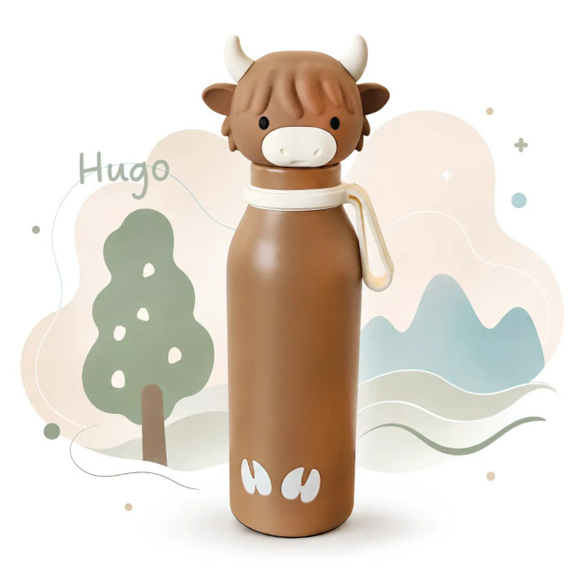 ZAZU Bottlies Παιδικό Μπουκάλι Θερμός 400ml Αγελαδάκι