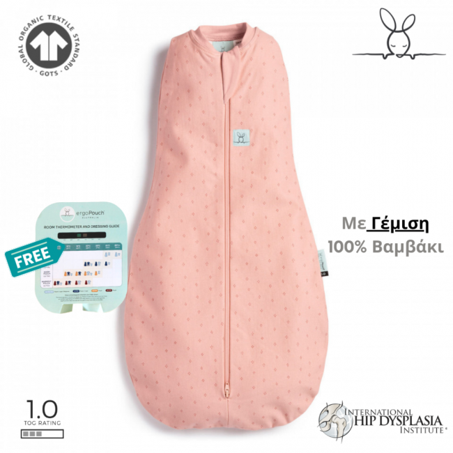 ErgoPouch Βρεφικός Υπνόσακος 1.0 Tog 6-12m Berries
