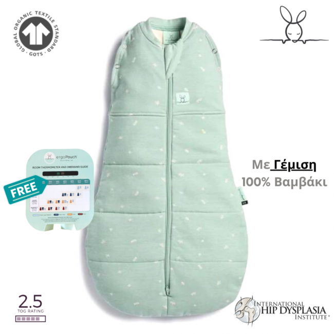 ErgoPouch Βρεφικός Υπνόσακος 2.5 Tog 6-12m Sage